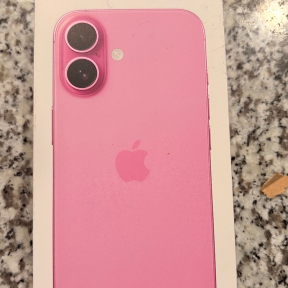Pink I phone 16 - Picture 1 of 7